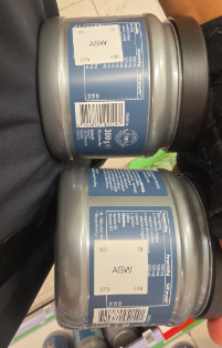 Close-up van het etiket van de Kruidvat pre-workout met 1500 mg citrulline DL-malaat waarvan 1025 mg L-citrulline